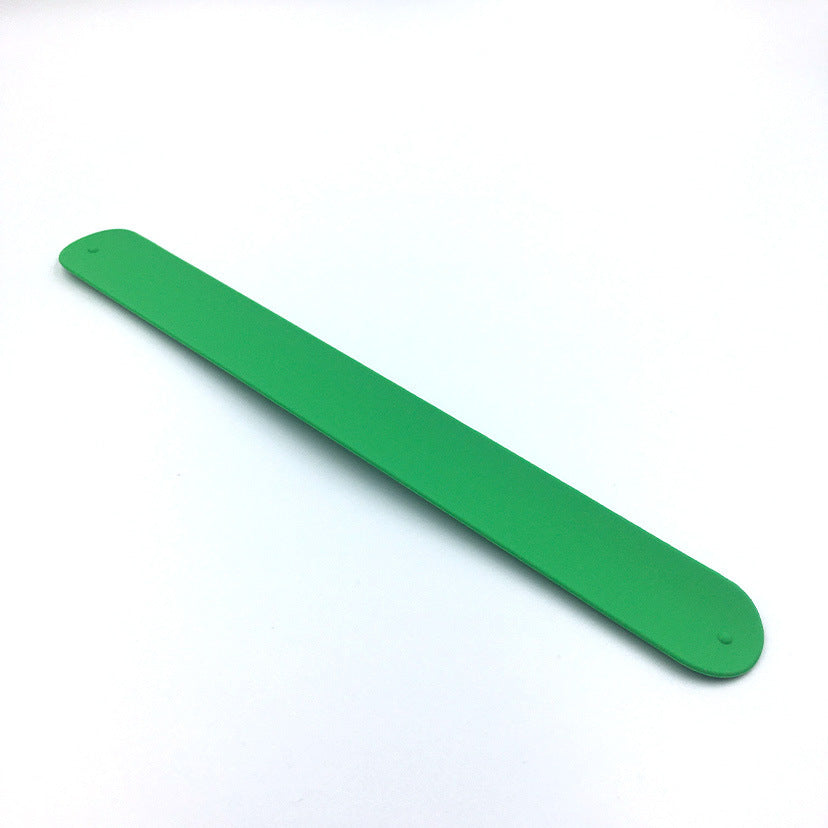 Children's Racket Band Wrist Strap Solid Color Sports Bracelet - Green MegaBDM