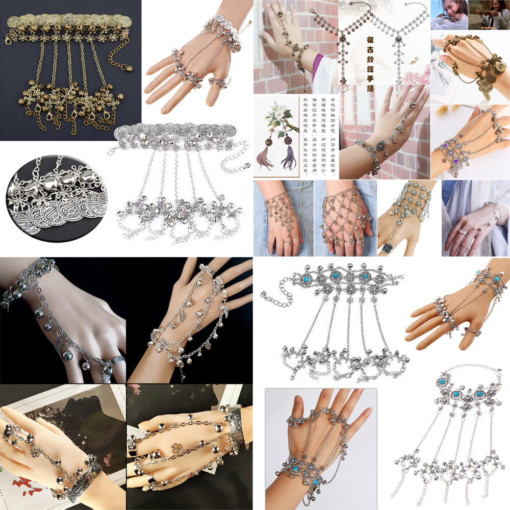 National Trend Ethnic Bell Trip Shoot Graphy Versatile Bracelet MegaBDM