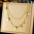 Design Clavicle Chain Light Luxury Advanced Simple Irregular Layered Necklace - N3292 MegaBDM