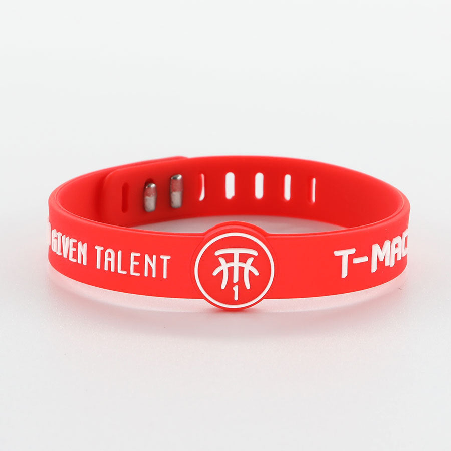 Basketball Adjustable Silicone Rubber Owen Harden Curry James Fans Sports Bracelet - McGrady Buckle MegaBDM