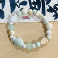 Artistic Handmade Ceramic Single Circle Ethnic Bracelet - Spend Late Month C84 MegaBDM