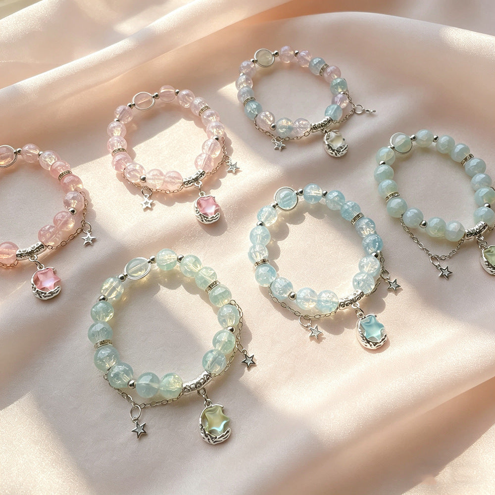 Summer Glaze Female Color Dopamine Temperamental White Bracelets MegaBDM