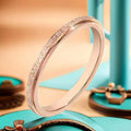 Women's Light Luxury Style Niche Advanced Frosted Ring - 26-B-1 Rose Gold Pearl Sand 2mm / No. 5 MegaBDM