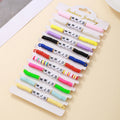 Women's High-grade Bridal Team Colorful Polymer Clay Love Bracelets - SY0751-1 MegaBDM