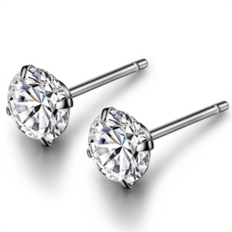 Women's Sky Beauty For Korean Sier Quality Stud Earrings MegaBDM