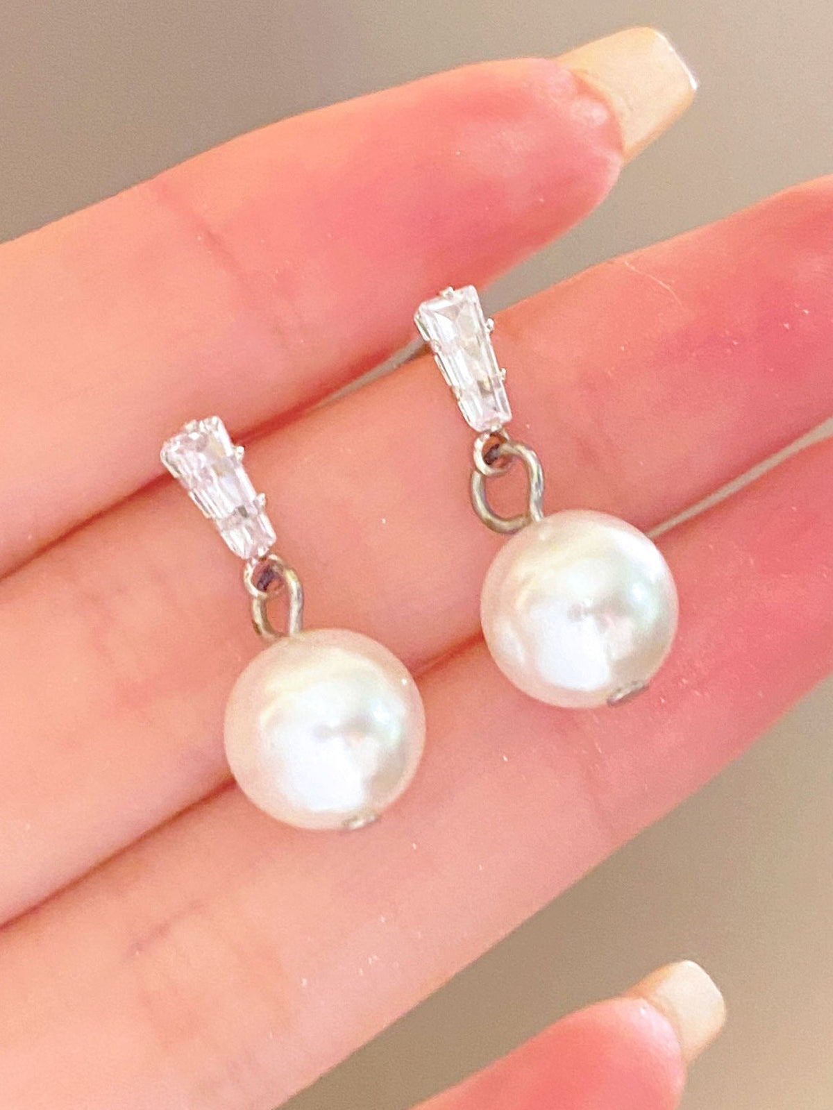 Women's Pearl For French Entry Lux Butterfly Earrings - KC Gold 10906 MegaBDM