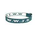 Jacquard Printing Wristband Unisex Wrist Strap For Bracelets - Dark Green-Jacquard (New Color) MegaBDM