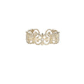 Women's Niche Design Light Luxury Index Finger Twin Ring - Type A MegaBDM