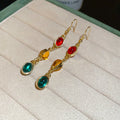Clavicle Chain Temperament Trend Retro Easy Necklaces - 26# ear hook-golden-colorful MegaBDM