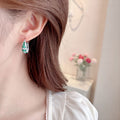 Style High Sense Female Color Zircon Exquisite Rings MegaBDM