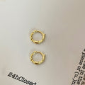 Niche High-grade Ear Bone Sterling Sier Rings - Small Irregular Ear Clip (Copper Plating Gold) MegaBDM