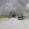 Brass Gold-plated Mirror Polishing Water Drop Basic Rings - Platinum Color Retention MegaBDM