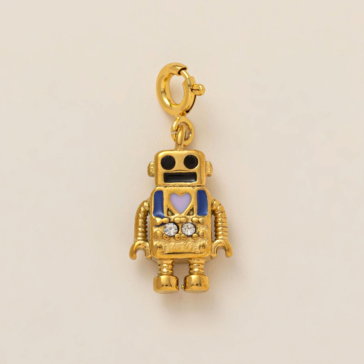 Key Tape Parts Furnace Vacuum Plating Gold Pendants - Robot Pendant MegaBDM