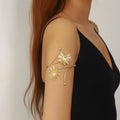 High-grade High Profile Retro Golden Flower Opening Adjustable Lady Temperament Bracelet MegaBDM
