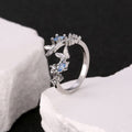 Women's Meng Die Good-looking Light Luxury With Diamond Butterfly Ring MegaBDM