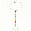 Zircon Square Colorful Diamond Personality Trend Simple Bracelet - Square Drill MegaBDM