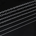 Women's Stainless Steel Cross Chain Titanium Fashion Necklace MegaBDM