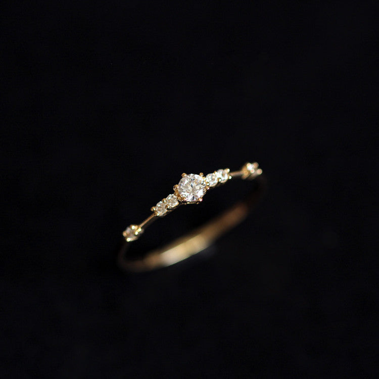 Sterling Sier Gold Plated Pieces Extremely Slim Delicate Indie Ring MegaBDM