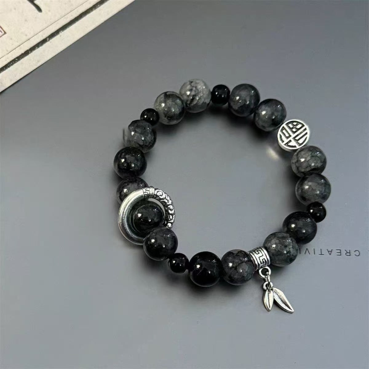 Women's & Men's Chinese Style Ice Crack Beaded For Trendy Good-looking Niche Bracelet - Bracelet-Mochuan Bracelet MegaBDM