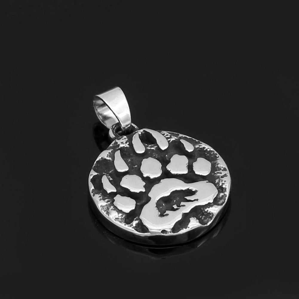 Grizzly Bear Nordic Mythology Viking Claw Necklace - Pure Pendant MegaBDM