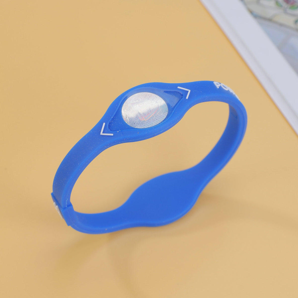Silicone Printing Unisex Round Nepal Fashion Bracelet - Blue MegaBDM