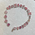Pink Crystal Female Zircon Inlaid Light Luxury Bracelets MegaBDM