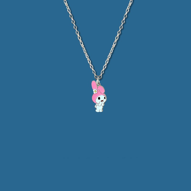 Summer Girlfriends Messenger Sisters Pair Clow Necklaces - Surprise Melody Necklace MegaBDM