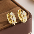 Affordable Luxury Style Woven Ear Clip Small Elegant Daily Commuter Rings - E2492-light KC Gold MegaBDM