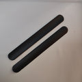 Than Silicone Gel Slap Wristband Specifications Bracelets - 215x25mm Black-1 Piece in Bulk MegaBDM