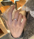 Women's Round Diamond Open-end Zircon Korean Style Cool Feeling Exquisite Fine Ring - Horse Eye Ring MegaBDM