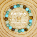 Tigereye Natural Stone Beaded Crystal Unisex Bracelet - LY14 MegaBDM