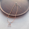 Beaded For Cartoon Cute Bowknot Clavicle Chain Necklace - Rainbow MegaBDM