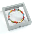 Ethnic Style Ceramic Beaded Artistic Ancient Bracelet - Cs025 Colorful Tour (6 Mm2) (Boxed) / Ceramic Bracelet MegaBDM