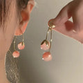 Women's Face For Design Tassel Long Graceful Earrings MegaBDM
