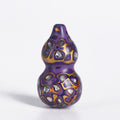 Paint Small Calabash Hangings Hand Pieces Handicraft Painted Pendants - [Paste Screw] Purple Gold Small Calabash MegaBDM