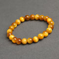 Scenic Spot Hundred Family Names Scattered Bracelets - Natural Gold Tigereye / 8mm10 Tablets MegaBDM