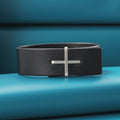 Men's Handmade Dark Retro Distressed Simple Leather Texture Bracelets MegaBDM