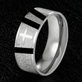 Men's Titanium Steel Stainless Simple Niche Advanced Fashion Ring - 3-e-1 Steel Color / No. 11 MegaBDM