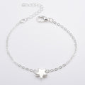 Simple Metal Five-pointed Star Chain Fashion Retro Bracelets - Silver MegaBDM