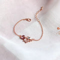 Dream Starry Sky Colorful Star Ball Universe Key Pink Bracelets - S-130-2
