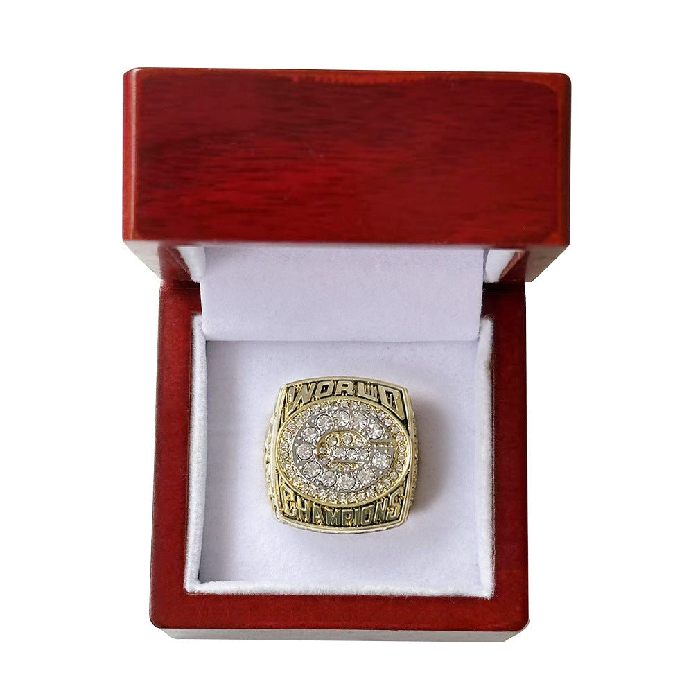 Covering Technique Champion Super Bowl Rugby Ring - Ring with Box / No. 9 MegaBDM