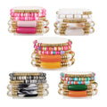 Bohemian Color Polymer Clay Acrylic Ethnic Bracelet MegaBDM