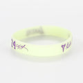 Star Black Mamba James Curry Letter Bracelet - B- Kobe-Luminous Green MegaBDM