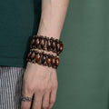 Women's & Men's Plain Wear Simple Natural Material Decoration Bracelets MegaBDM