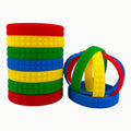 Children's Building Block Party Silicone Rubber Decorative Color Simple Gifts Bracelet MegaBDM