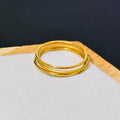 Titanium Steel No Fading Golden Index Bracelets - 1mm Thin Sansheng III / US Version No. 5 MegaBDM