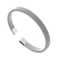 Men's Simple Titanium Steel Mesh Fashion Stainless Bracelet - Steel Color / 18K MegaBDM