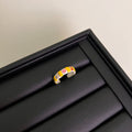 Children's High-grade Design Dripping Oil Open Stacked Band Special Multicolor Ring - Blype Little Bear Duck MegaBDM