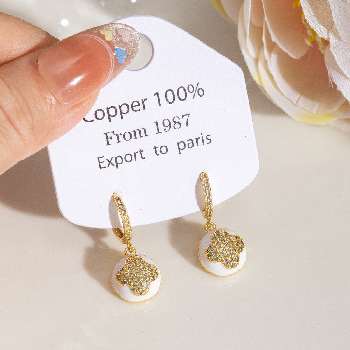 Women's Festive Classic Elegant Wild Fashion Temperament Drip Glazed Rings - Q MegaBDM