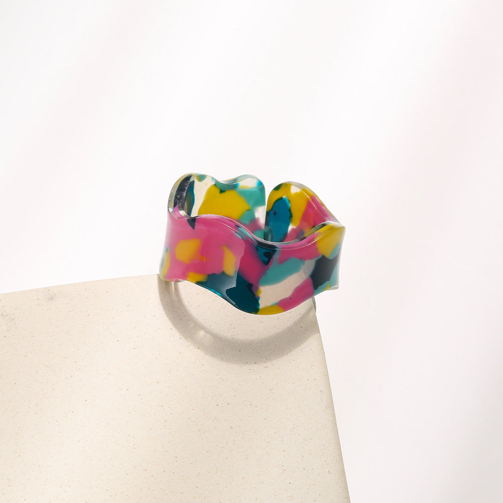 Women's Open Fashion Design Romantic Trendy Couple Rings - Style 6 / One Size MegaBDM